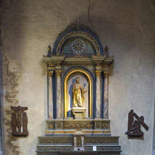 ιερό, βωμός, ο χρυσός, άγαλμα, τοίχου Thomas Jurkowski (Kamell)