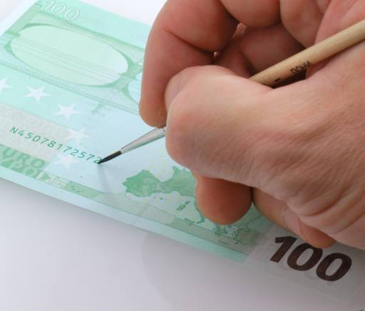 ο άνθρωπος, χρήματα, χέρι, ευρώ, 100, πράσινο Igor Sinitsyn (Igors)