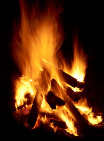 φωτιά, ξύλο, καίνε, σκούρο Hong Chan - Dreamstime