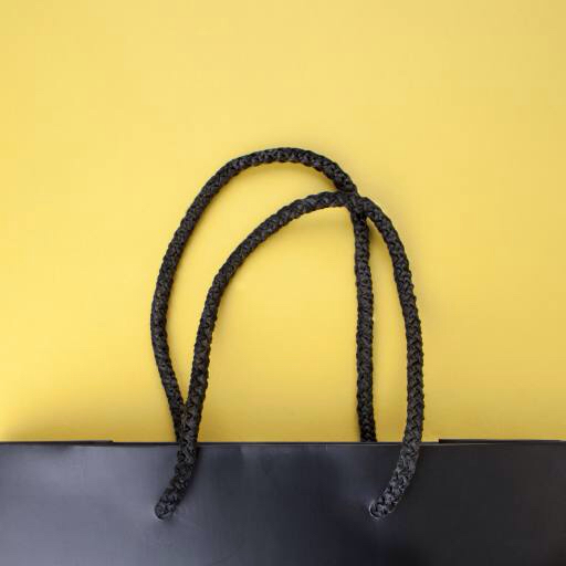 τσάντα, σχοινιά, σχοινιά, κίτρινο, μαύρο Retro77