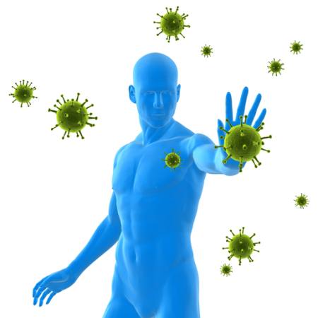 του ιού, ασυλία, μπλε, ο άνθρωπος, άρρωστος, βακτήρια, πράσινο Sebastian Kaulitzki - Dreamstime