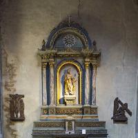 Pixwords η εικόνα με ιερό, βωμός, ο χρυσός, άγαλμα, τοίχου Thomas Jurkowski (Kamell)