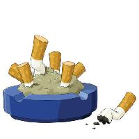 του δίσκου, το κάπνισμα, cigare, cigare πισινό, τέφρα Dedmazay - Dreamstime