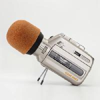 μικρόφωνο, κασέτα, δίσκο, φωτογραφική μηχανή, μηχανή, αντικείμενο Elen418 - Dreamstime