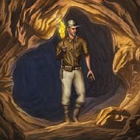 Pixwords η εικόνα με σπηλιά, φωτιά, ο άνθρωπος, Andreus - Dreamstime