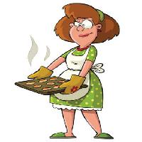 Pixwords η εικόνα με μάγειρας, κέικ, μαμά, μητέρα, ζεστό Dedmazay - Dreamstime