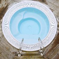 Pixwords η εικόνα με πισίνα, νερό, μπλε, στρογγυλά Jmci