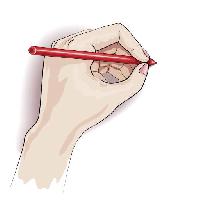 Pixwords η εικόνα με το χέρι, στυλό, γράφουν, τα δάχτυλα, μολύβι Valiva