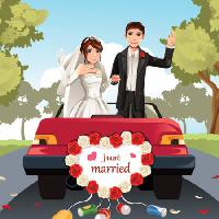 παντρεύτηκε, mariage, τη γυναίκα, τον άνδρα, το αυτοκίνητο, ο άνθρωπος, γυναίκα Artisticco Llc - Dreamstime