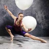 ο άνθρωπος, πρόσωπο, baloon, μπαλόνια, χορός, χορευτής Robertprzybysz