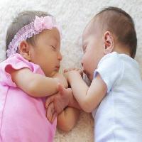 Pixwords η εικόνα με το μωρό, μωρά, κορίτσι, αγόρι, ροζ, ύπνου Orionna