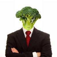 φυτικά, ο άνθρωπος, πρόσωπο, κοστούμι, vegan, τα λαχανικά, το μπρόκολο Brad Calkins (Bradcalkins)